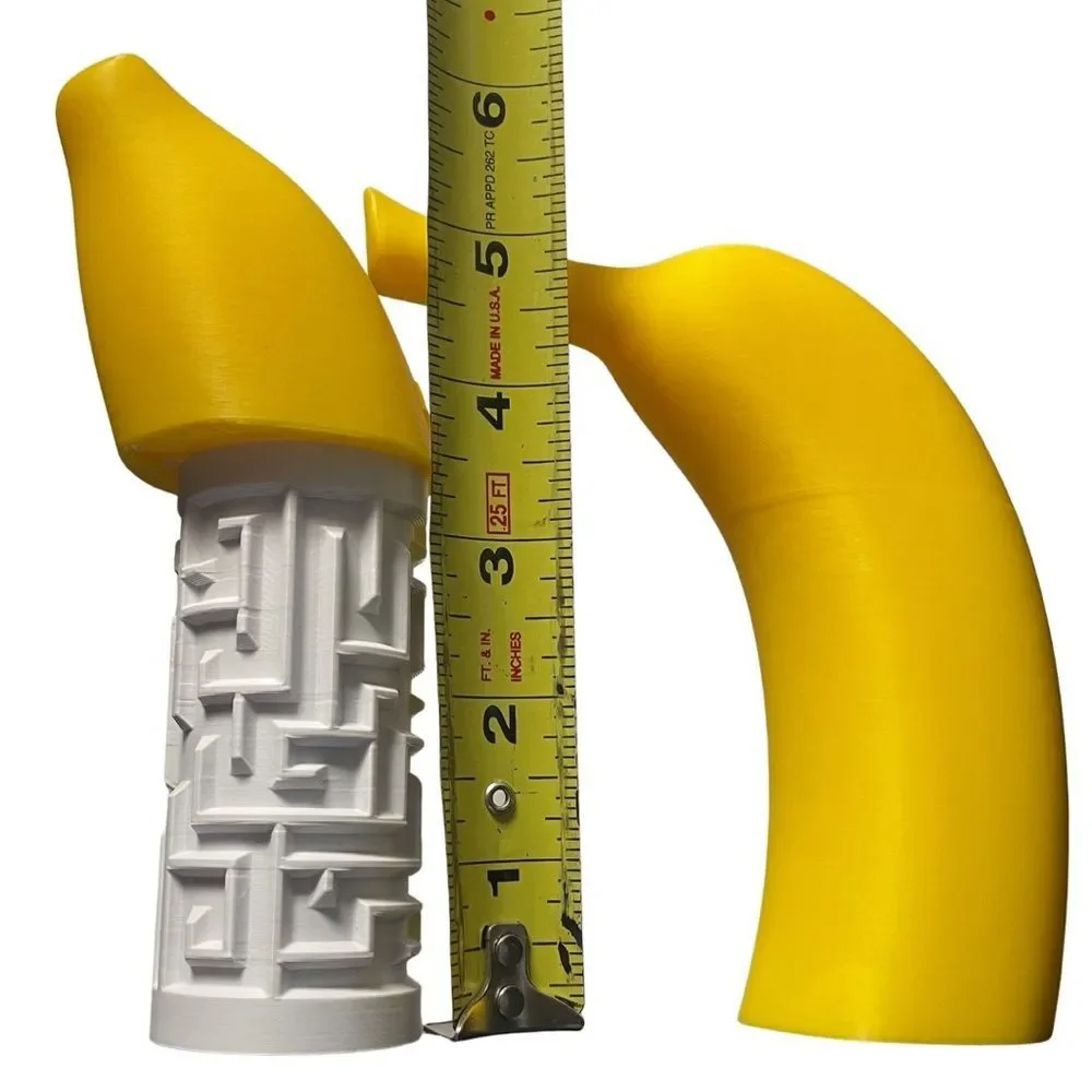 3D Printed Banana Maze Gift Box – Money & Treat Puzzle – Life-Size